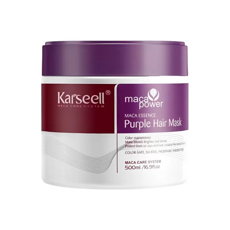 KARSEELL MACA POWER REPAIR HAIR MASK PURPLE 500ML