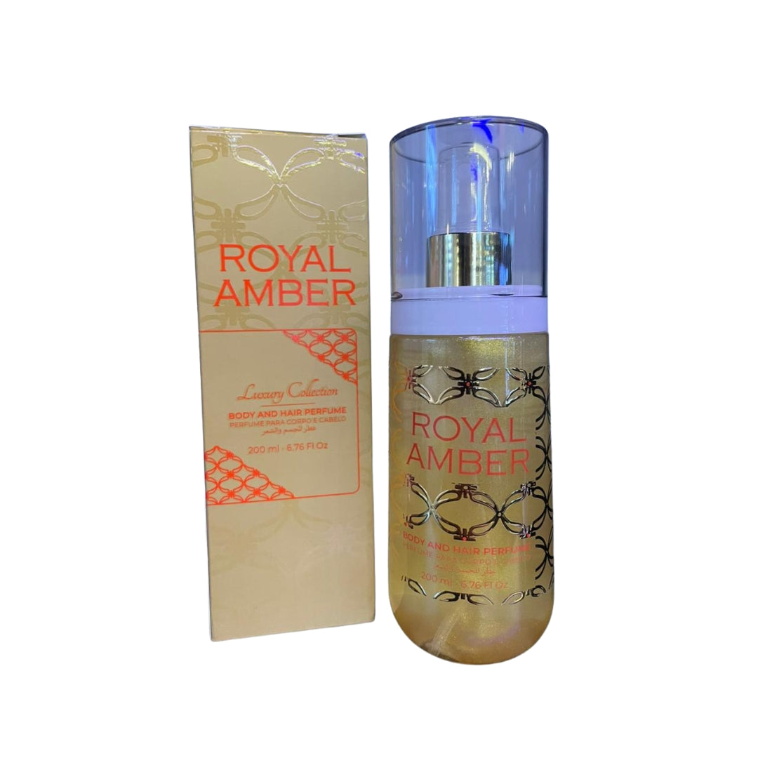 PERFUME AFEER BODY AND HAIR ROYAL AMBER 200ML