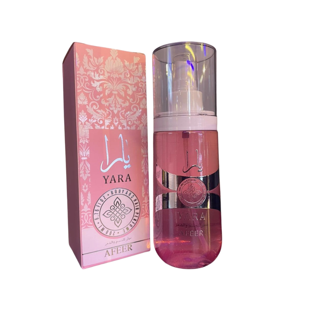 PERFUME AFEER BODY AND HAIR YARA PINK 200ML
