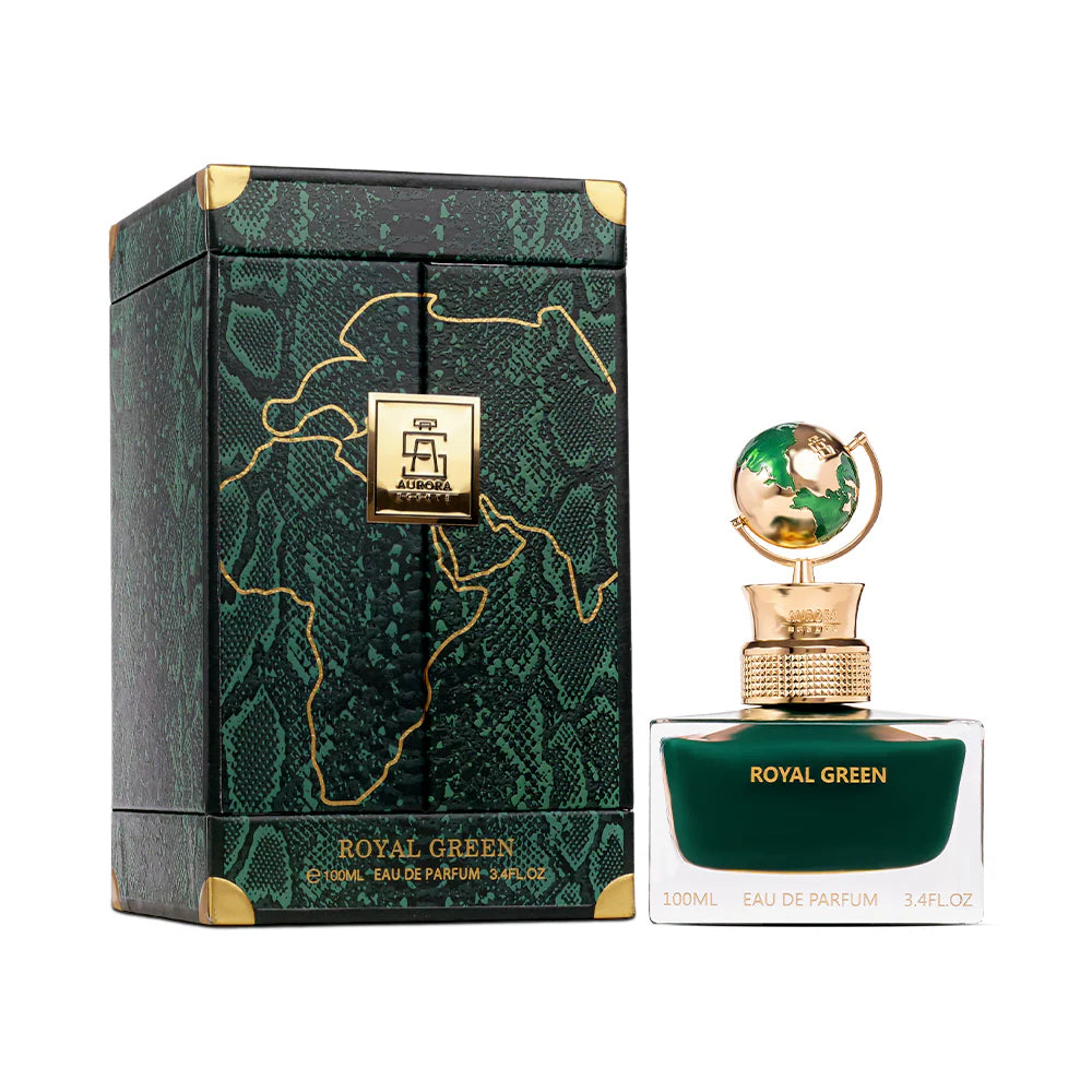PERFUME AURORA SCENTS GLOBE ROYAL GREEN EDP 100ML-UNISEX