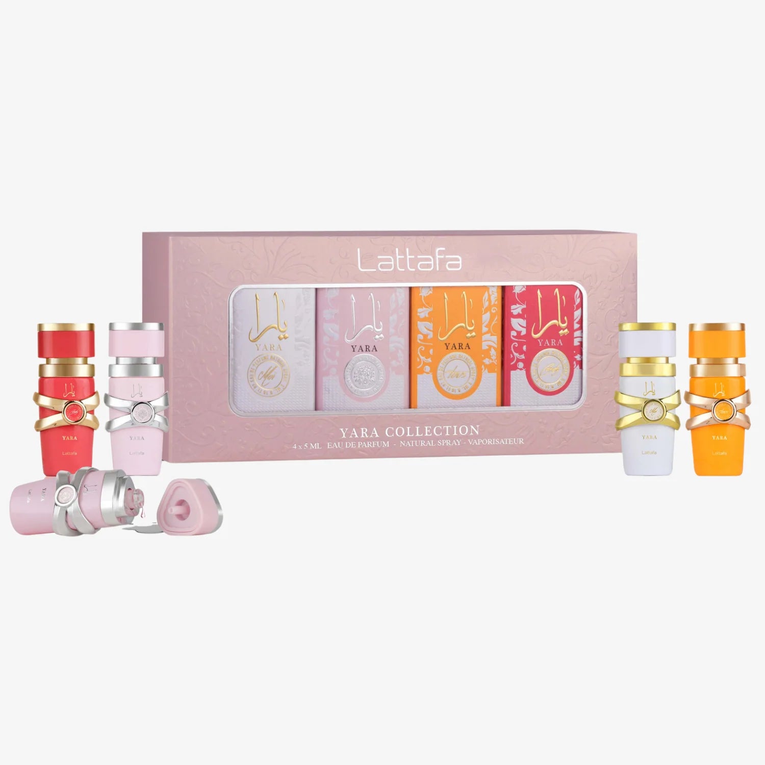 PERFUME LATTAFA KIT YARA EDP 4PCS X 5ML