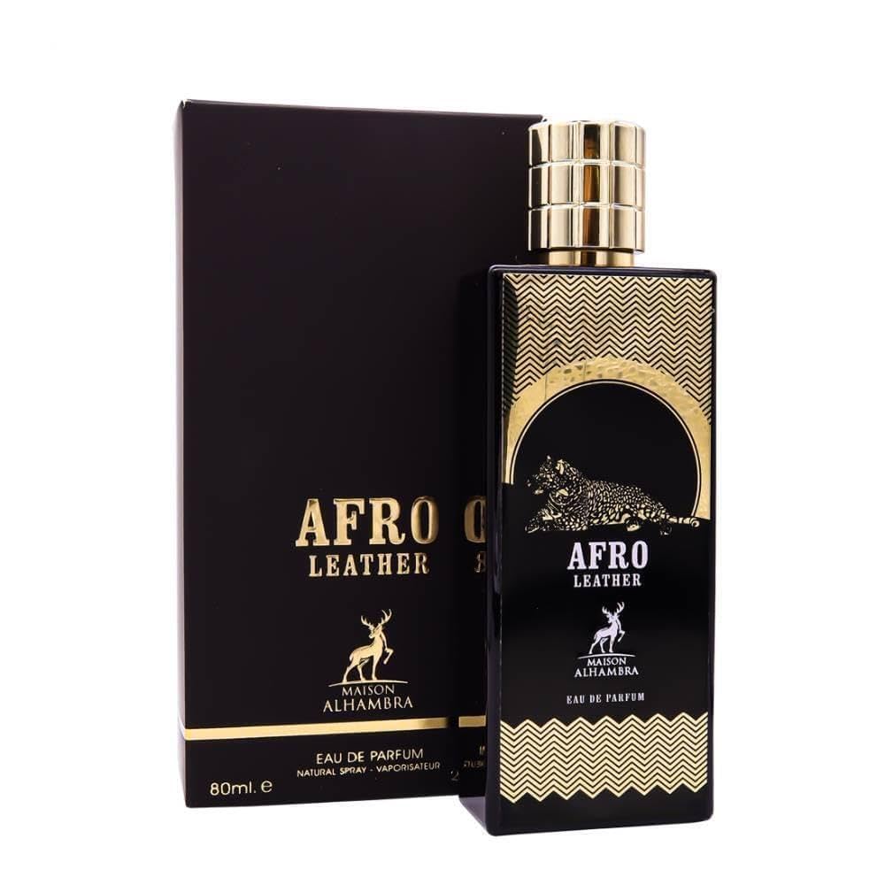 PERFUME MAISON ALHAMBRA AFRO LEATHER EDP 80ML-UNISEX